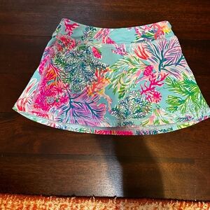 Lilly Pulitzer Colorful Floral Skort